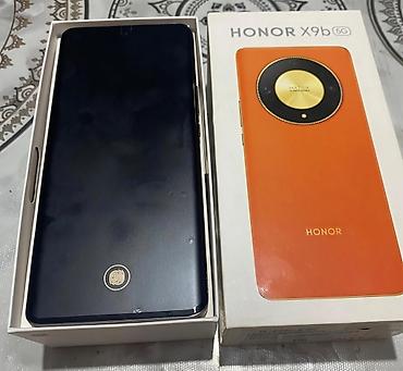 Honor X9b, 256 GB, rəng - Narıncı, Barmaq izi