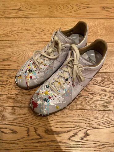 Кроссовки и спортивная обувь: Maison margiela replica paint Оригинал Размер: 42it, 27,5см стелька