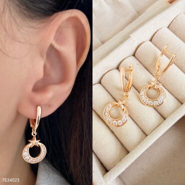 Bijuteriya dəstləri: Qızıl rəngli bijuteriya dəstləri 1) Qırmızı daşlı “marquise” forması — 17