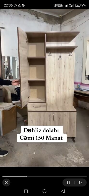 Dolablar: Düz dolab, Dəhliz dolabı — 5