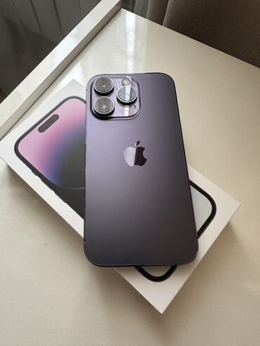 sip телефон: IPhone 14 Pro, Колдонулган, Deep Purple