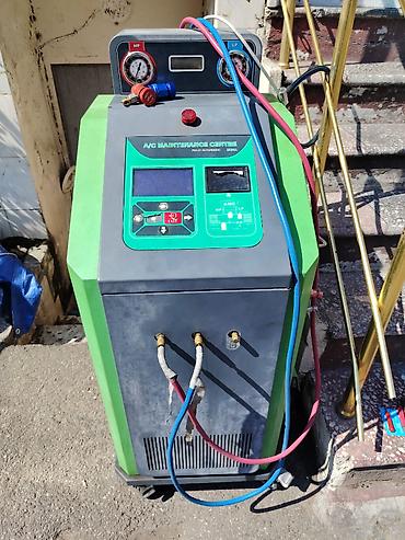 Avtoservis avadanlıqları: Kondisionerə Qaz vuran aparat satılır. Funksiyaları: Üstündə sistemi — 1