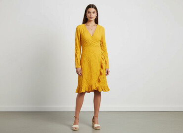 modema sukienki: H&M, Sukienka damska, rozmiar L