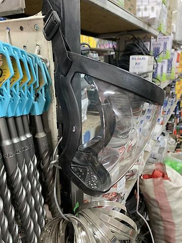 Защитный лицевой щиток с прозрачным экраном - Полноразмерный экран из