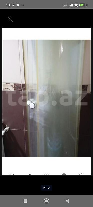 hamam dekoru: Duş kabinasıtəkcə şüşələri satilir1.82x42,170x32 olculeri — 2