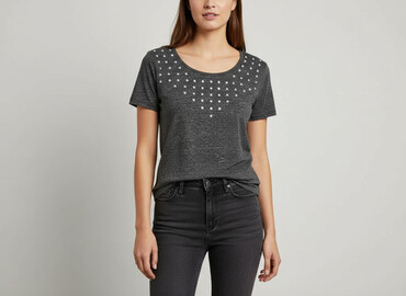 dom rebel t shirty: Even&Odd, T-shirt damski, rozmiar M