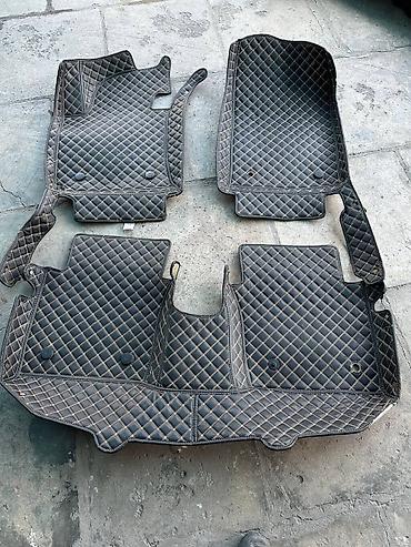 Полики: 3D Экокожа Полики Для салона цвет - Черный, Б/у, Самовывоз — 15