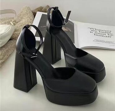 обувь туфли женские: Туфли 40.5, цвет - Черный