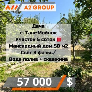 дом город балыкчы: Дача, 50 м², 3 комнаты, Агентство недвижимости, Косметический ремонт