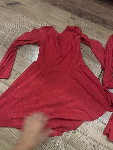 elbiseler: Uşaq üçün parıltılı rəqs/elastik parca 5eded bodyli geyim 8/9-10yawa — 6
