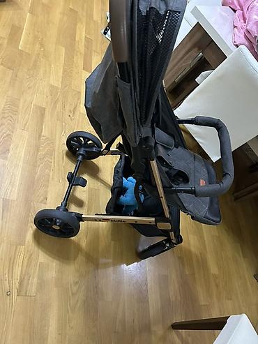 Gəzinti arabaları: Kidilo uşaq arabası - Tip: 4 təkərli yüngül “stroller” - Rəng: tünd — 3