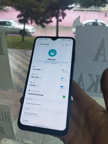 Samsung: Samsung Galaxy A25, 256 GB, rəng - Göy, Sensor, Barmaq izi, İki sim kartlı