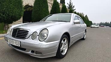 mercedes w210 radiator: Mercedes-Benz E-Class (W210) sedan – gümüşü rəng - Kuzov: 4 qapılı — 3