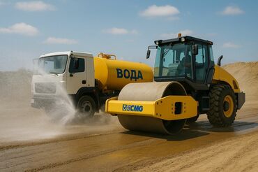 кислородный концентрат: Услуги Каток 20т, Водовоз 15куб, с пушкой Услуги каток 20т, Водовоз