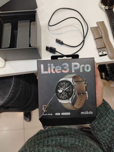 multivita istifade qaydasi: İşlənmiş, Smart saat, Mibro, Sensor ekran, rəng - Qara