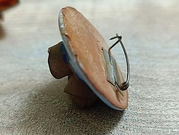 Броши: Продается 1. кольцо мельхиор со вставкой бирюза размер 17СССР 2 — 7