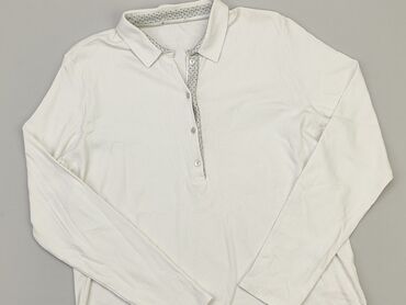 bluzki koszulowe damskie białe: Bluzka Damska, 2XL, stan - Dobry