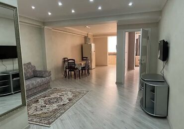 квартира бишкек долгосрочный: 2 комнаты, Собственник, Без подселения