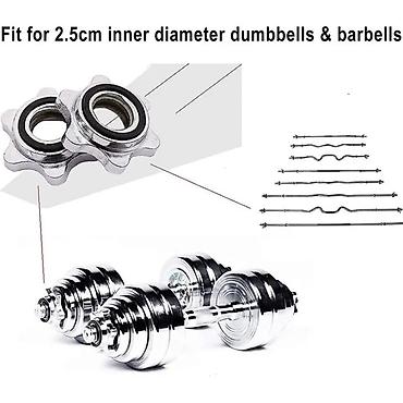 Ştanqlar və ştanq diskləri: Ştanq üçün qrif, Çəki: 2 kq, Yeni — 12