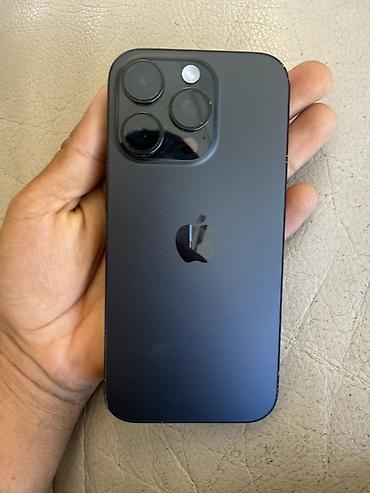 IPhone 15 Pro, цвет Black Titanium - Экран 6.1", OLED Super Retina
