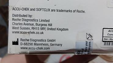 100% original Alman-İngiltərə istehsalı şəkər qan ölçən glukometr Çox