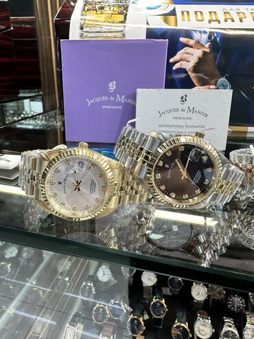 браслет кожа: Женские Часы от Швейцарского бренда Jacques Du Manoir! Швейцарский