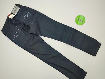 silver jeans spodnie: Jeansy damskie, rozmiar L — 3
