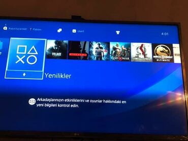 вытяжка ката 600: PlayStation 4 (PS4) - PS4 konsolu (Sony) - Ekranda türkcə