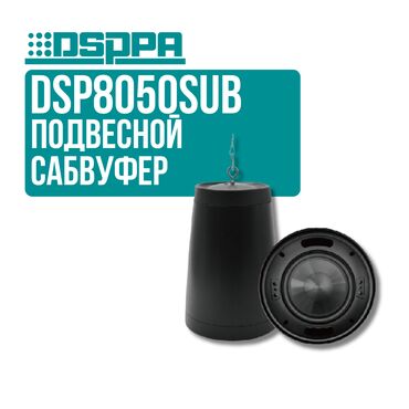 Рации и диктофоны: Подвесной сабвуфер DSPPA DSP8050SUB Этот сабвуфер с 8-дюймовым