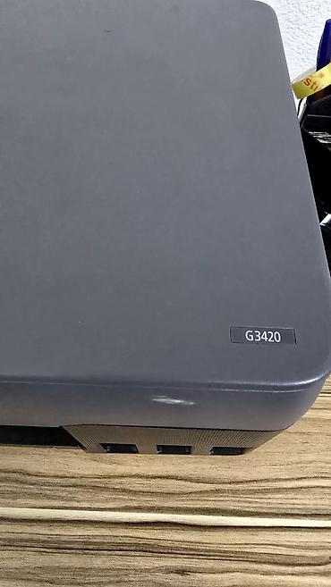 Ofis avadanlığı: Canon g 3420 seriyasidir teze kimidir tekce vereq dacciki islemir — 4