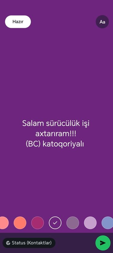 аренда авто под такси от частных лиц: Yük daşımaları