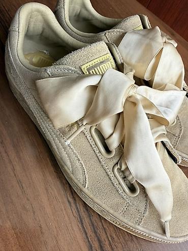 мауда кроссовки: Кеды Puma Suede Heart из натуральной замши Размер EU 39,5 / UK 6 / US — 6