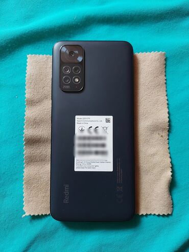 Redmi: Redmi, Redmi Note 11, 128 ГБ, цвет - Серый, 1 SIM, 2 SIM