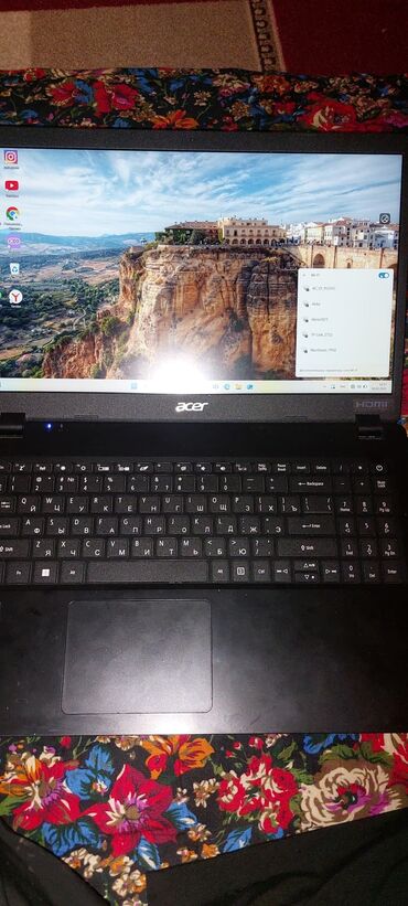 каракол планшет: Ноутбук, Acer, 8 ГБ ОЭТ, Intel Core i3, Колдонулган, Жумуш, окуу үчүн