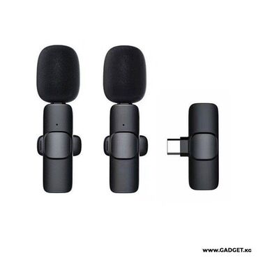 Блоки питания: Беспроводной двойной петличный микрофон Coolcold WK1 (Y-C2) type-c