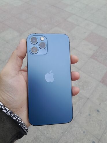 iphone 12 купить в баку: IPhone 12 Pro, 256 ГБ, Pacific Blue, Face ID