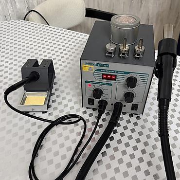 mini prosessor: QUICK 706W+ SMD Rework Stansiyası – Full komplektdir. Təptəzədir. Cəmi — 1
