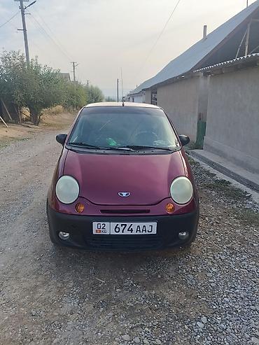 Daewoo Matiz: 2004 г., Механика, Хэтчбэк