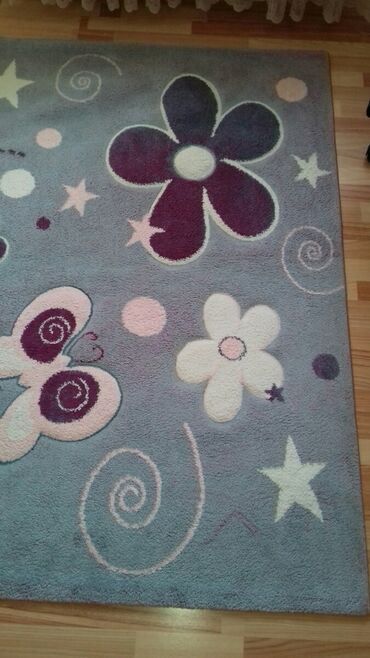 sova jastuk i cebe: Carpet, Rectangle, color - Light blue