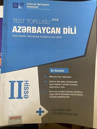 Testlər: Azərbaycan dili Testlər 9-cu sinif, DİM, 2-ci hissə, 2019 il — 3