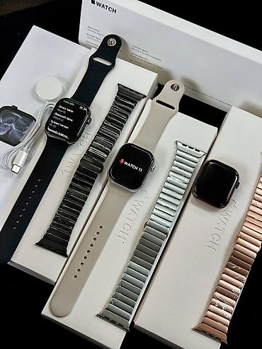 Классические часы: Apple Watch 11 серия ⌚️ •С поддержкой ФОТОАЛЬБОМ 🖼️ •Добавили — 6