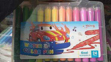 Канцтовары: Стеряемые гелевые ручки и наборы фломастеров Yalong - Фломастеры — 25