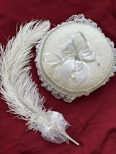 Digər aksesuarlar: 1- Nigah üçün Swarovski qaşlı qələm və üzüklər üçün yasdıq. Marry me — 1