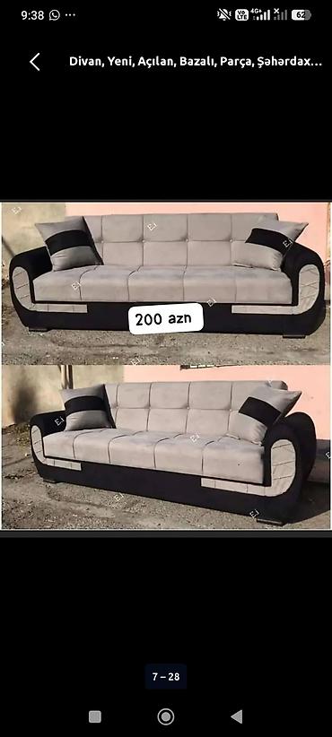 avanqard: Divan 199 AZN Rəng seçimi var Açılan bazalı Ölçü 210 Materialı — 5