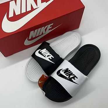Босоножки, сандалии, шлепанцы: NIKE Benassi – легкие шлепанцы-сланцы для повседневной носки и отдыха — 7