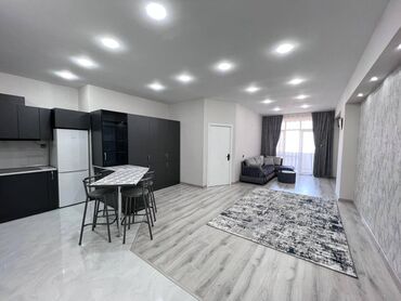 Uzunmüddətli kirayə mənzillər: Nizami metrosu yan, 2 otaqli, tam əşyalı 20.6 mərtəbə ev kiraye — 2