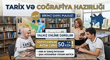 gitara kursları: Repetitor, Tarix, Azərbaycan dili, İmtahanlara hazırlıq — 1