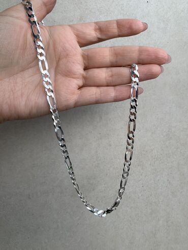 серебро цепочки мужские: Мужская Цепочка, длина 50 см. Серебро 925, Италия
