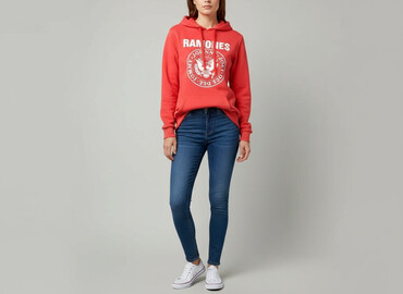 white widow bluzy: Rockshirts, Bluza z kapturem damska, rozmiar M