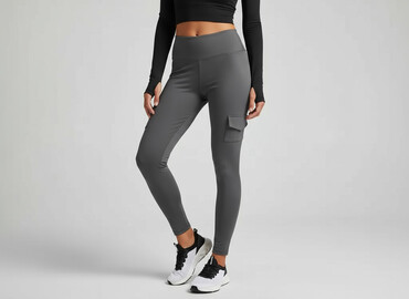 gym hero legginsy push up: Cargo, Leggings Sports for women, size L